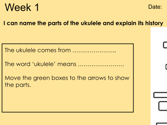Music Progress Diary - Ukulele skills