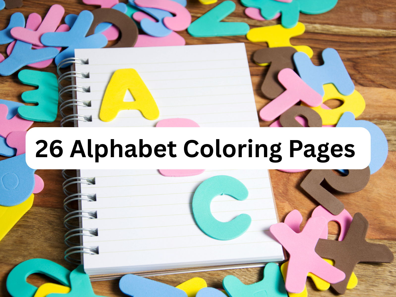 26 Alphabet Coloring Pages