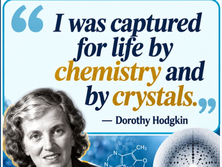 Scientist of the Week - Dorothy Hodgkin. A3 Science Posters, Vocabulary & KS3/KS4 Questions