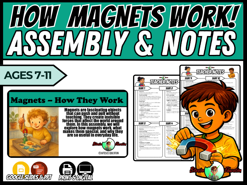 How Magnets Work | Science Assembly | Year 3 and 4