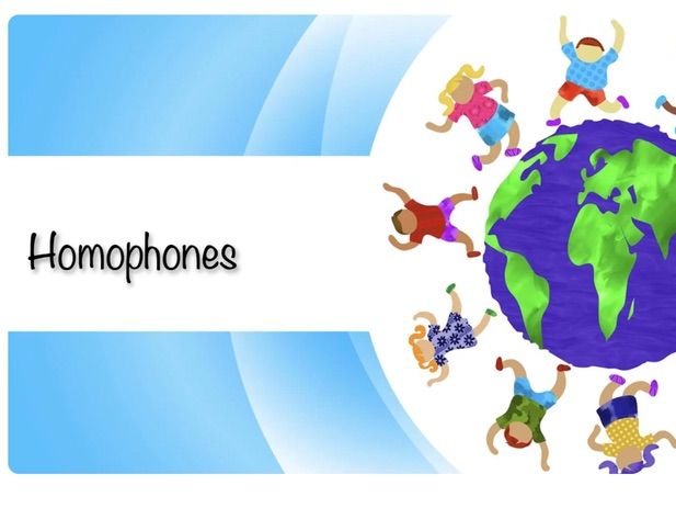 What is a homophone powerpoint?