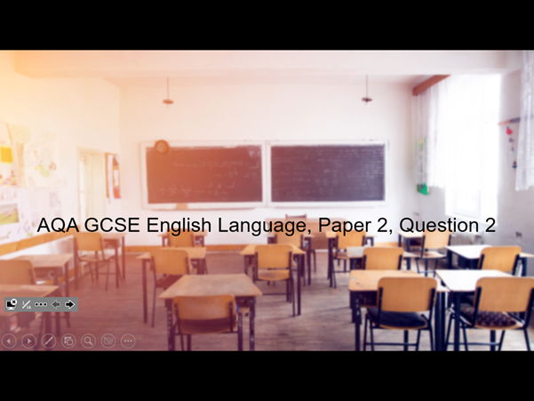 AQA GCSE English Language, Paper 2, Question 2