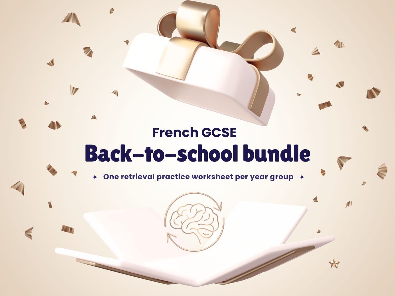 Back-to-school worksheet bundle – French GCSE (Years 10 and 11)