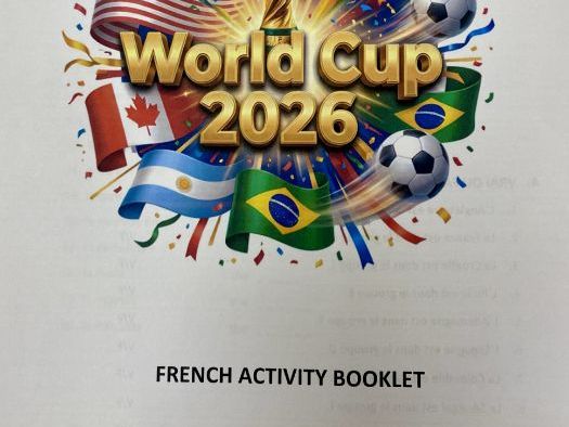 La coupe du monde de foot 2026 - activity booklet
