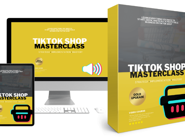TikTok Shop Masterclass | HD video course and PowerPoint presentations