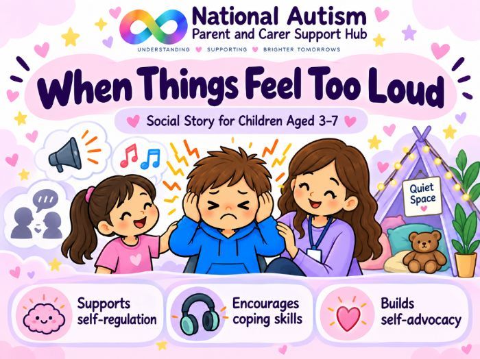 When Things Feel Loud: ASD Social Story