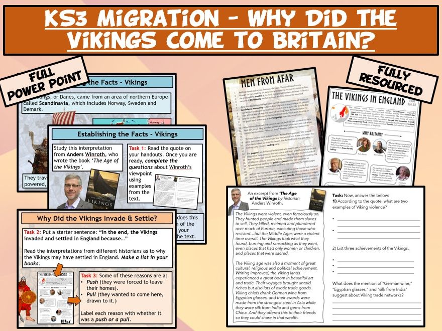 KS3 Migration L7 – Why Did the Vikings Migrate?