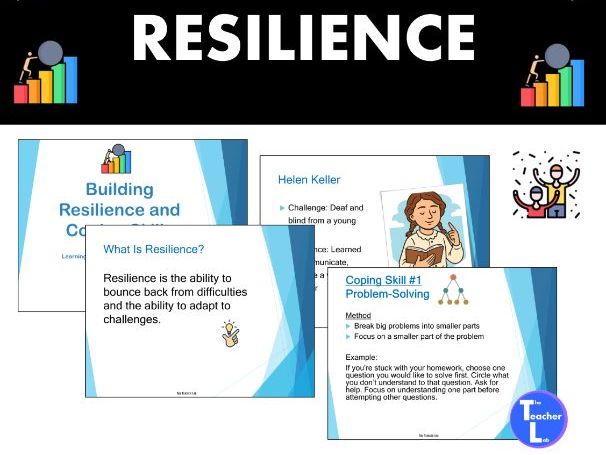 Resilience & Coping Skills SEL Lesson for 6th Grade Role-Plays, Worksheets