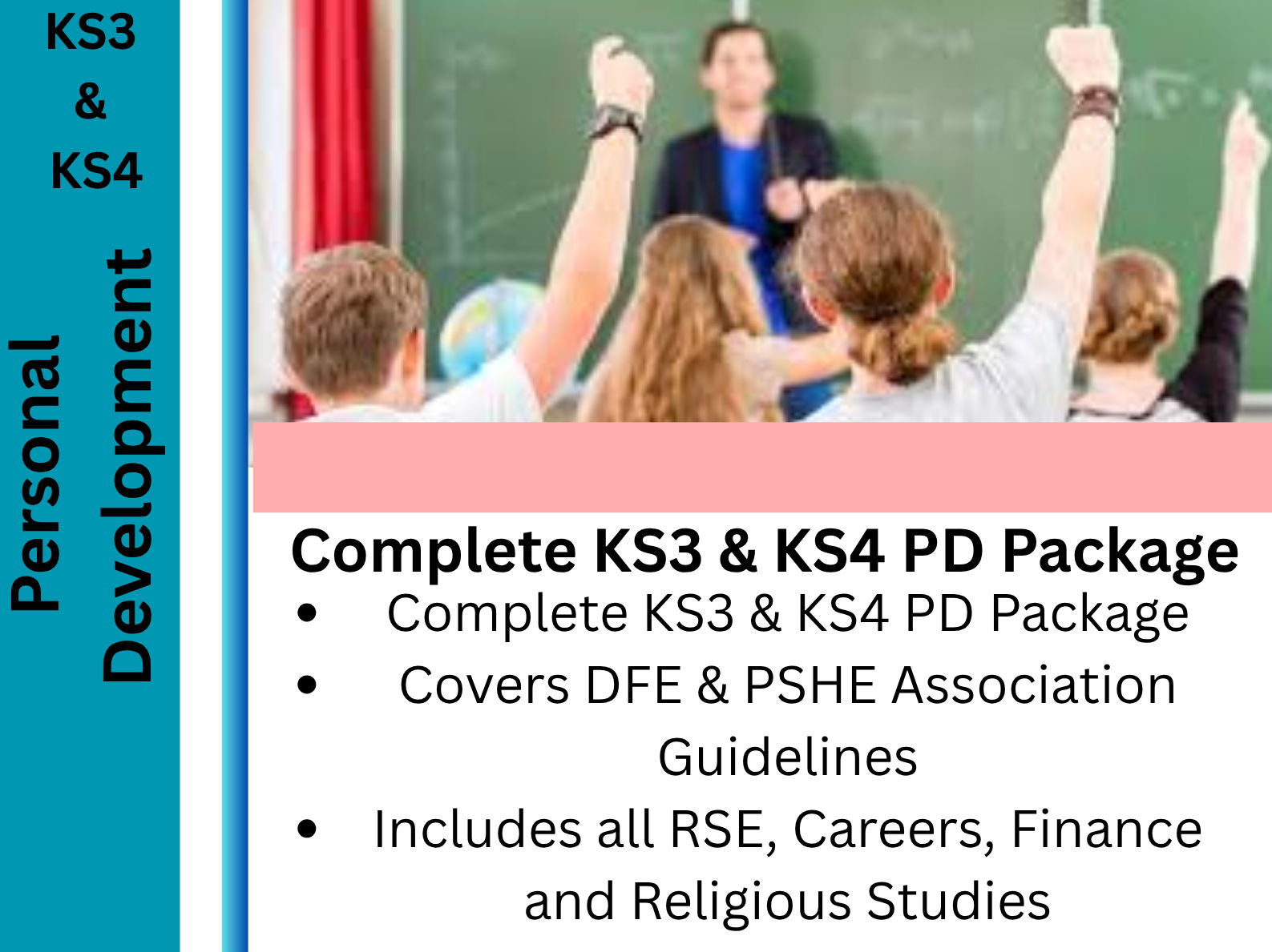 5 Year Pack - Complete Secondary PSHE, RSE Careers, RS KS3 + KS4 NEW 2025/2026