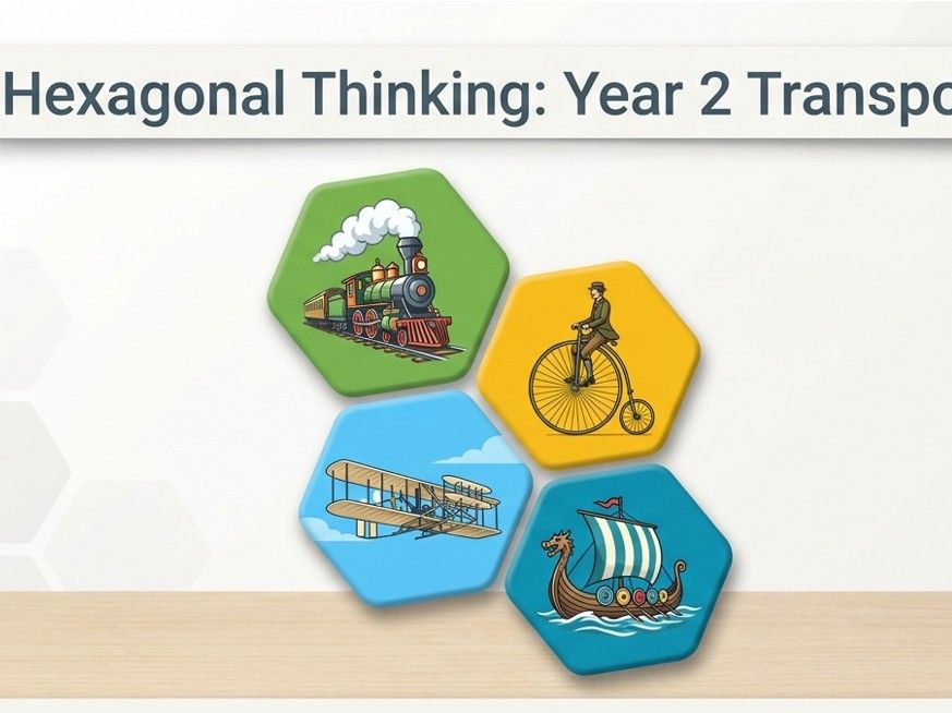 Year 2 Transport Hexagonal Thinking