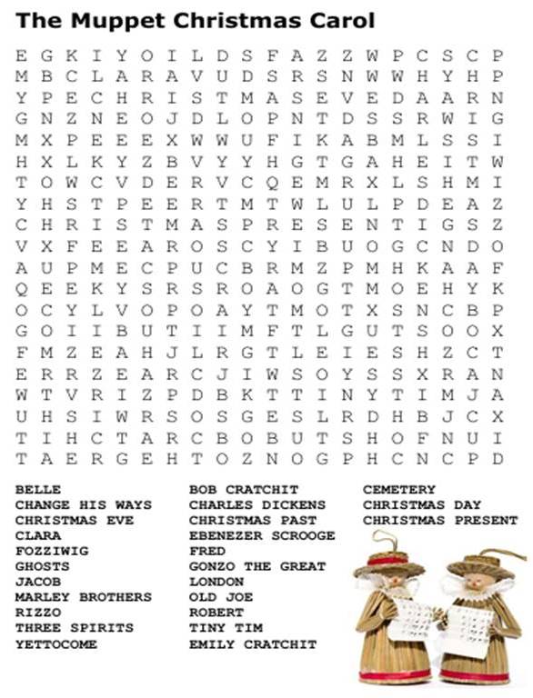 The Muppet Christmas Carol Activiy Bundle