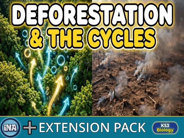 Deforestation and the Carbon and Water Cycles - KS3 Biology Extension Pack