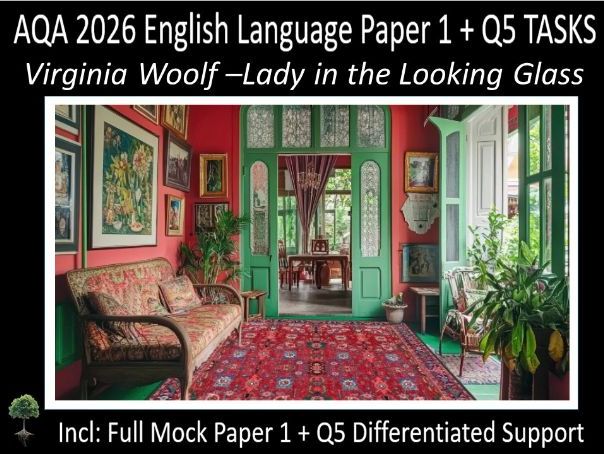 One AQA 2026 English Language Paper 1 Mock | Q5 TASKS-(Woo)