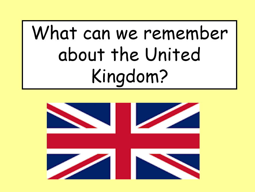UK Geography End of Unit Assessment