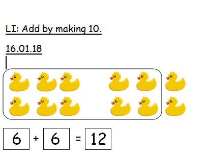 Year 1 - Add by making 10 - White Rose Maths Hubs Scheme