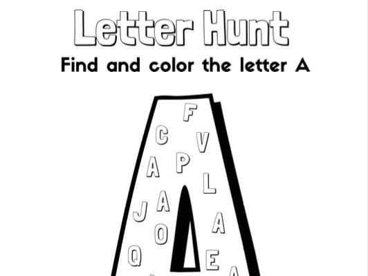 Bubble letter fun: A -Z alphabet activity ! - primary aged activity