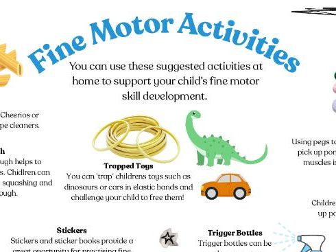 Fine Motor Activities Handout