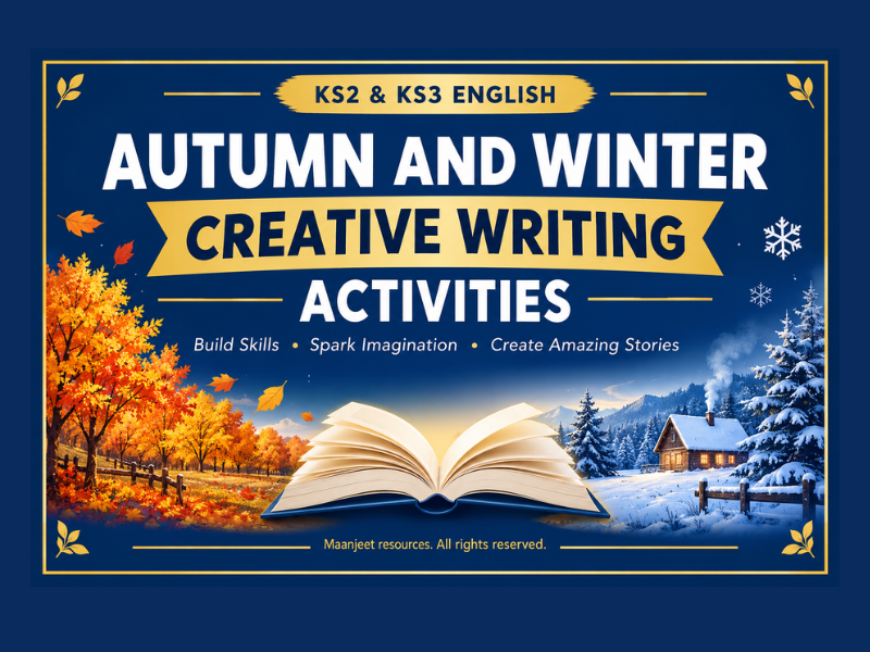 Autumn and Winter Creative Writing Activities | KS2 & KS3 English