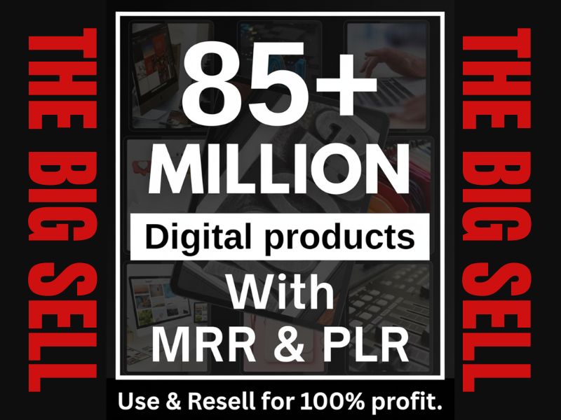 Ultimate 80 Million+ Digital Empire Bundle (PLR + MRR Included)