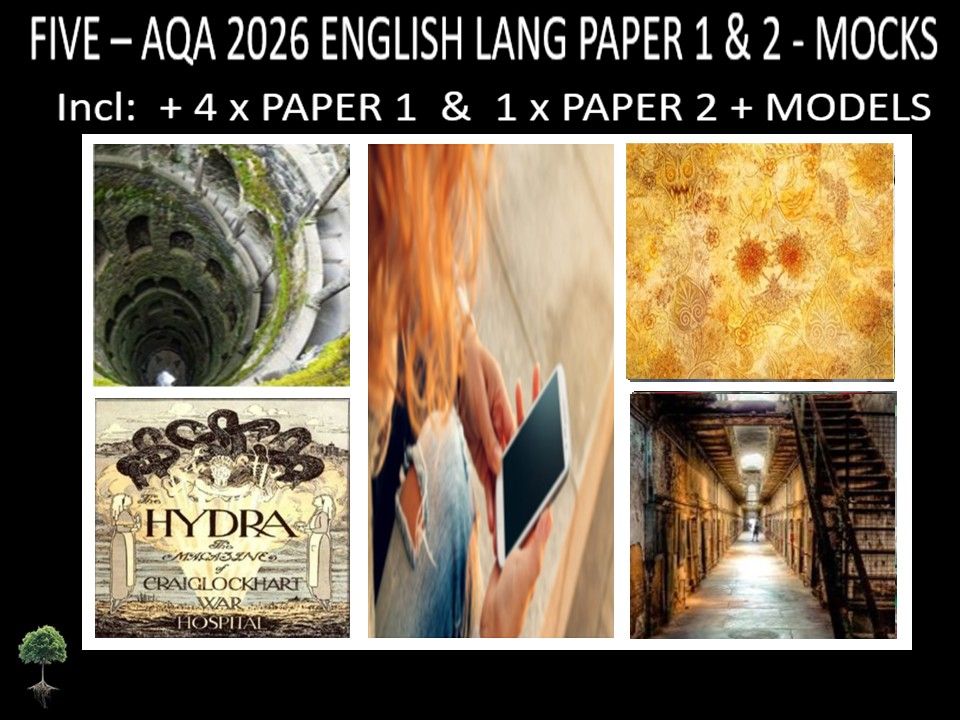 FIVE - AQA PAPER 1 & 2 | 2026 FULL MOCKS | MODELS