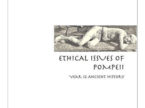 Ethical Issues of the site of Pompeii and Herculaneum Teaching Resources