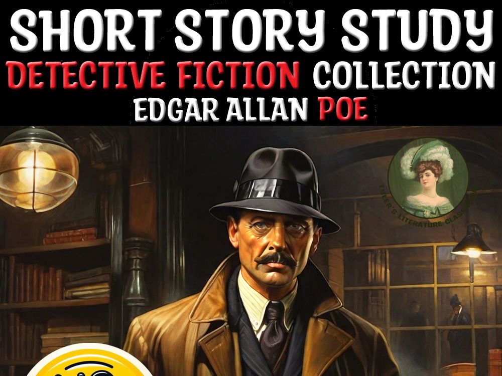 Edgar Allan Poe Detective Fiction Bundle | Grades 7-12 | No Prep CSI Unit