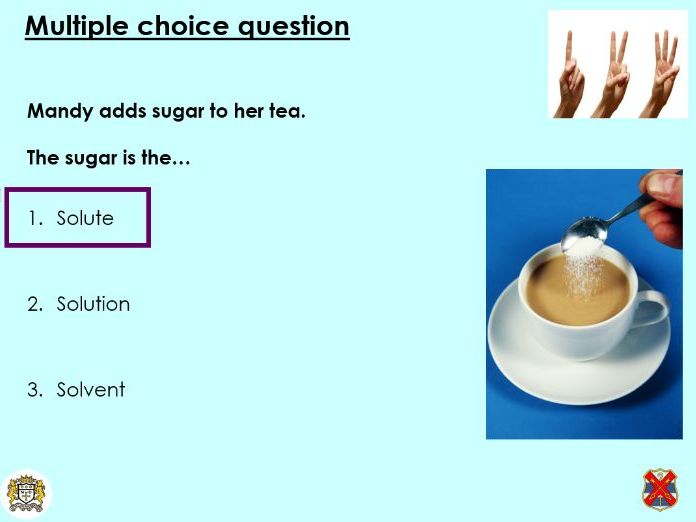 Solutions - KS3 Activate lesson