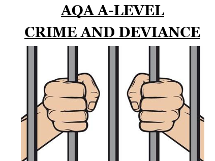 AQA A-Level Sociology Crime & Deviance Bundle! [Whole Topic!]