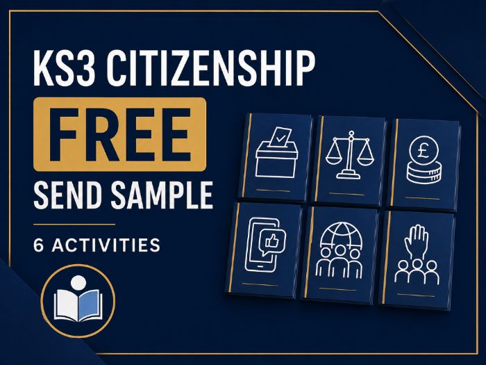 FREE KS3 Citizenship SEND Sample Pack | Six Accessible Activities