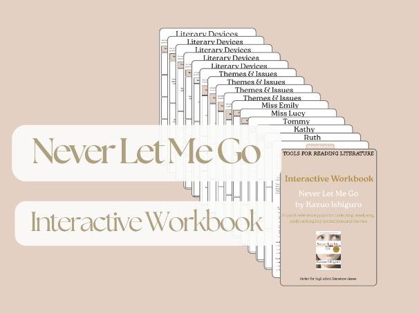 Never Let Me Go – Interactive Workbook: Key Quotes, Themes & Literary Devices
