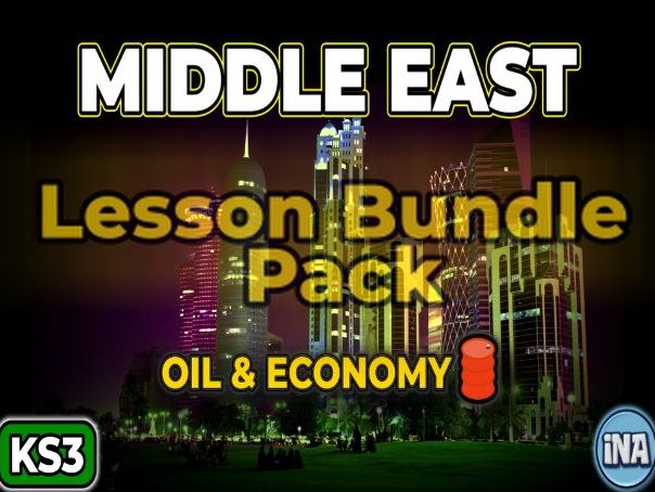 Natural Resources and the Economy in the Middle East - Complete KS3 Geography Lesson Pack