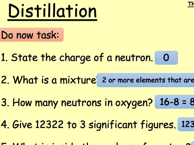 C1 Distillation