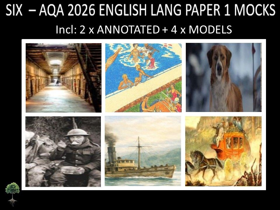 SIX - AQA PAPER 1 | 2026 FULL MOCKS | ANNOTATED | MODELS