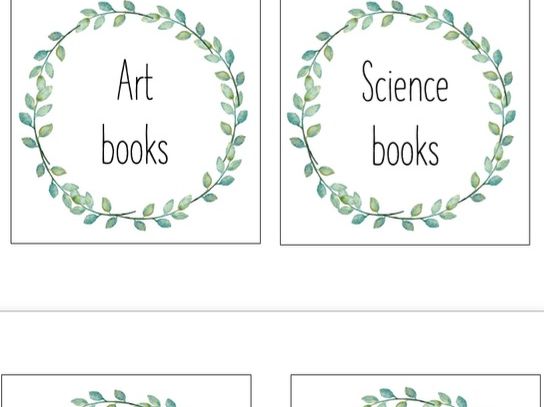 Book labels