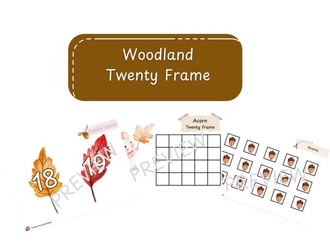 Woodland Twenty Frame & Leaves