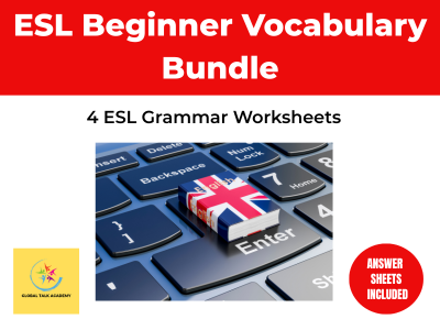 ESL Beginner Vocabulary Bundle