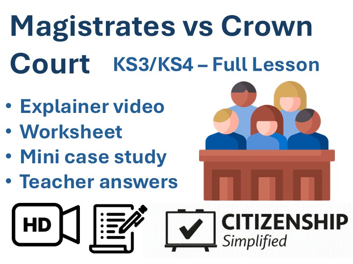Magistrates vs Crown Court KS3-KS4