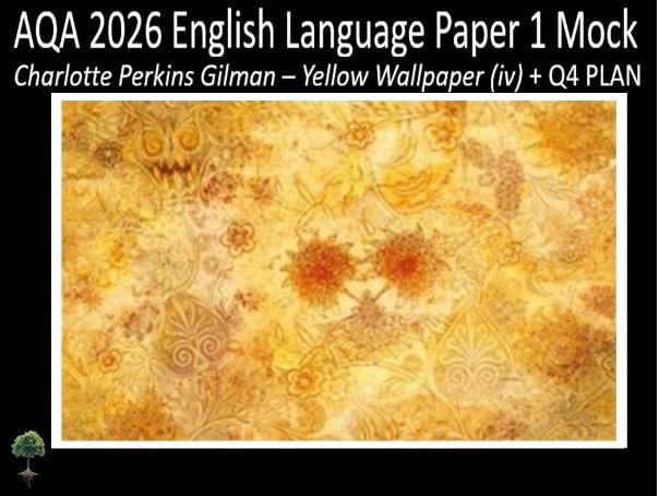 One AQA GCSE English Language Paper 1 Mock | Q4 Plan - (Gil-iv)