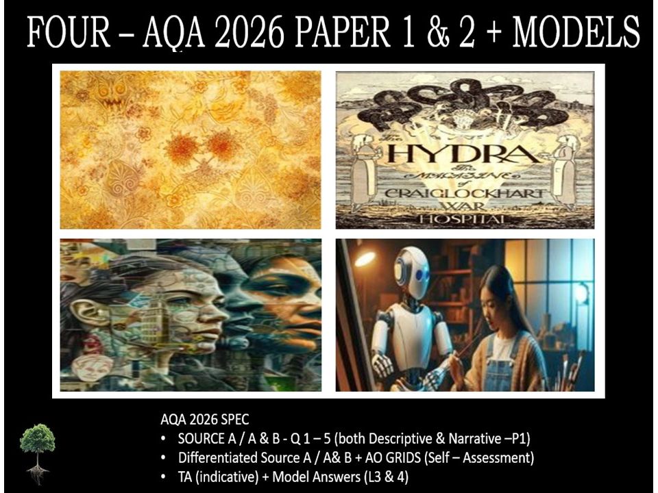 FOUR - AQA PAPER 1 & 2 | 2026 FULL MOCKS | MODELS