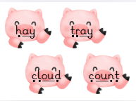 Three Little Pigs Word Match