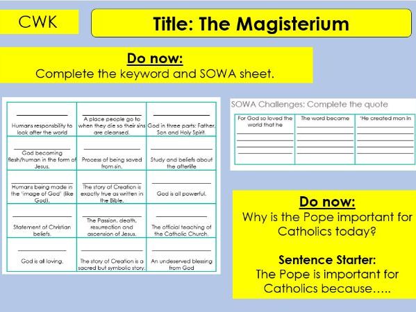 The Magisterium