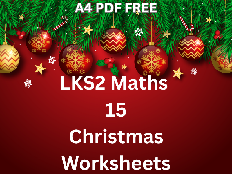Lower KS2 Christmas Maths - FREE