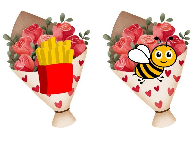 Valentine’s Day Bouquets – Phase 3 Phonics Words