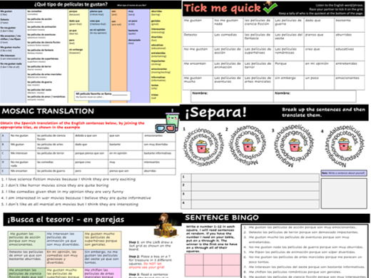 ¿Qué tipo de películas te gustan? - movies