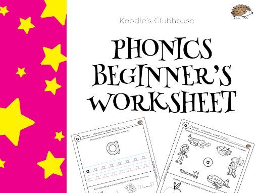 Phonics S,A,T,P,I,N worksheet