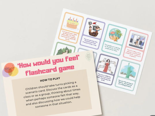 'How Would You Feel' Flashcard Game
