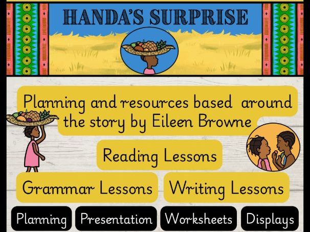 'Handa's Surprise' Year 1 English Planning and Resources