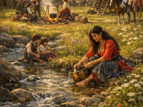 VOCABULARY STORY    THE BEAUTIFUL TRAGIC ROMANI