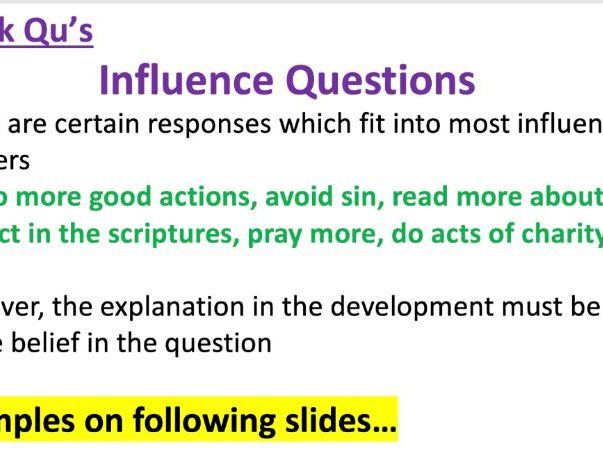AQA GCSE RS A (8062): Exam Day Boost - Paper 1 AM Exam