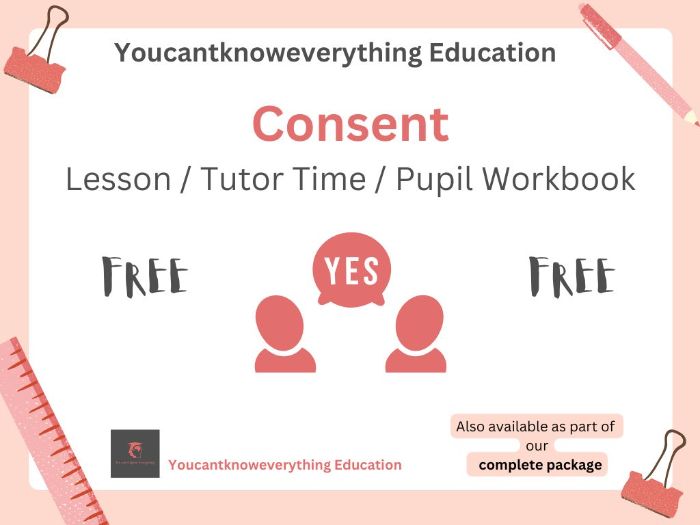 Consent PSHE Lesson